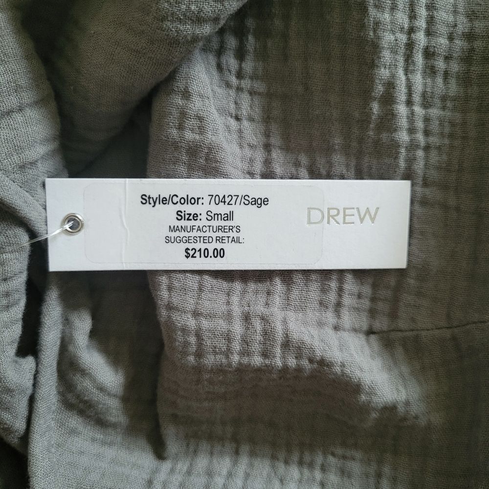 ✨️HP✨️ DREW Sage Colored Tank Dress - NWT - Picture 13 of 13